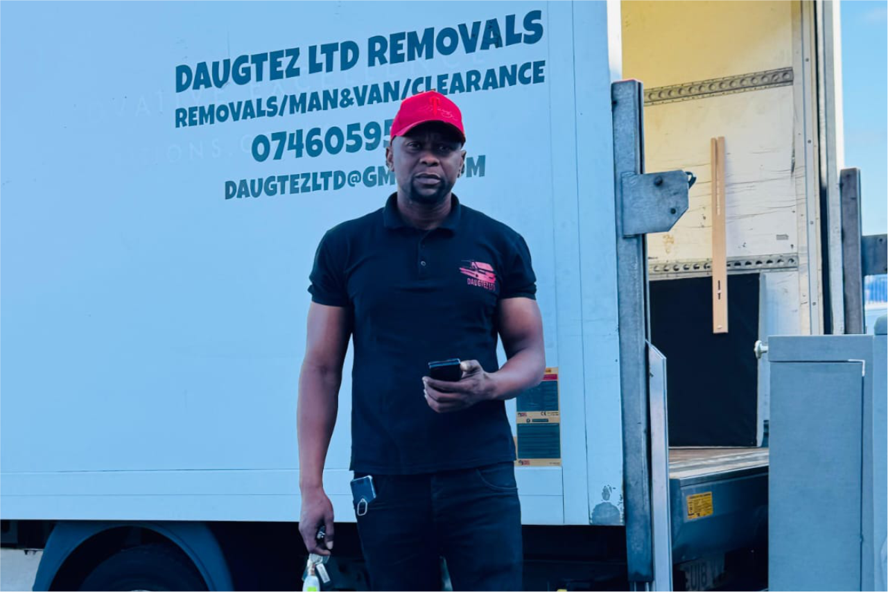 removals man and van hire service in london daugtez limited